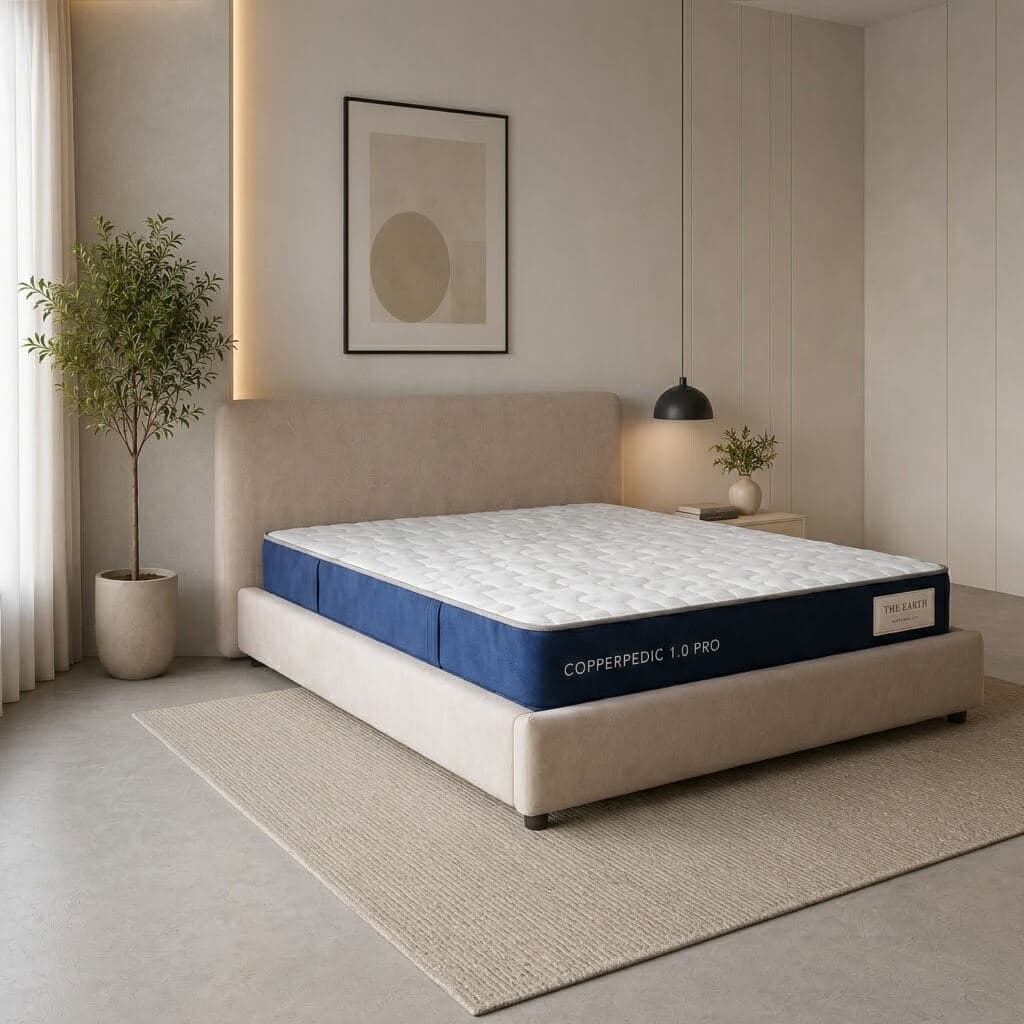 The Earth's Copperpedic 1.0 Pro Mattress Front